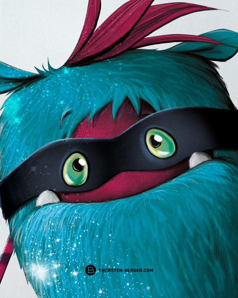 Thorsten_Berger_Muddelkuddel_Maske Muddelkuddel ist angegruselt | Steffi Freitag & Thorsten Berger – Bild 11