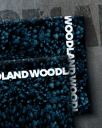 ALLOVER "WOODLAND" | French Terry | Forestblue – Bild 4