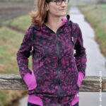 ALLOVER "WOODLAND" | French Terry | Fuchsia
