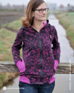 ALLOVER "WOODLAND" | French Terry | Fuchsia
