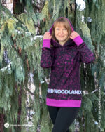 ALLOVER "WOODLAND" | French Terry | Fuchsia – Bild 6