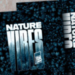 Panel "NATURE VIBES" | French Terry | Forestblue