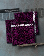 ALLOVER "WOODLAND" | French Terry | Fuchsia – Bild 3