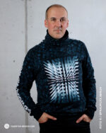 Panel "NATURE" | French Terry | Forestblue