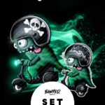 Digistamps + Digipaper "Monsta Cruise Black Edition"