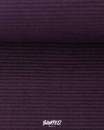 Rippjersey "Bergen" | Aubergine