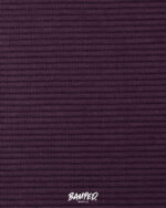 Rippjersey "Bergen" | Aubergine – Bild 3