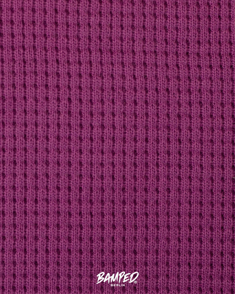 Strickstoff "Oslo" | Fuchsia – Bild 4