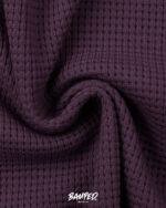 Strickstoff "Oslo" | Aubergine