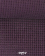 Strickstoff "Oslo" | Aubergine – Bild 6