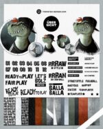 Digistamps + Digipaper "DINO DARIUS" – Bild 2