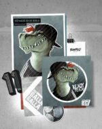 Digistamps + Digipaper "DINO DARIUS" – Bild 5