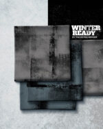 ALLOVER WINTER READY "Structure" | French Terry | Vintage Wood – Bild 9