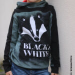 Panel WINTER READY "Frechdachs Dario" | French Terry | Dusty Mint