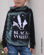 Panel WINTER READY "Frechdachs Dario" | French Terry | Dusty Mint