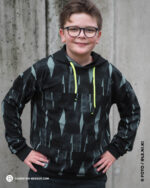 ALLOVER WINTER READY "DAM" | French Terry | Dusty Mint – Bild 3