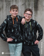 ALLOVER WINTER READY "DAM" | French Terry | Dusty Mint – Bild 4