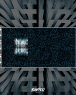 Panel "NATURE" | French Terry | Forestblue – Bild 3