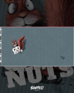 Panel "GO NUTS" Stripes | French Terry | Dusty Mint – Bild 3