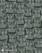 ALLOVER PAWERFUL "LYNX" | French Terry | Faded Green – Bild 5