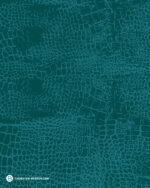 ALLOVER PAWERFUL "Poodle Pepper" | French Terry | Pythongreen – Bild 4