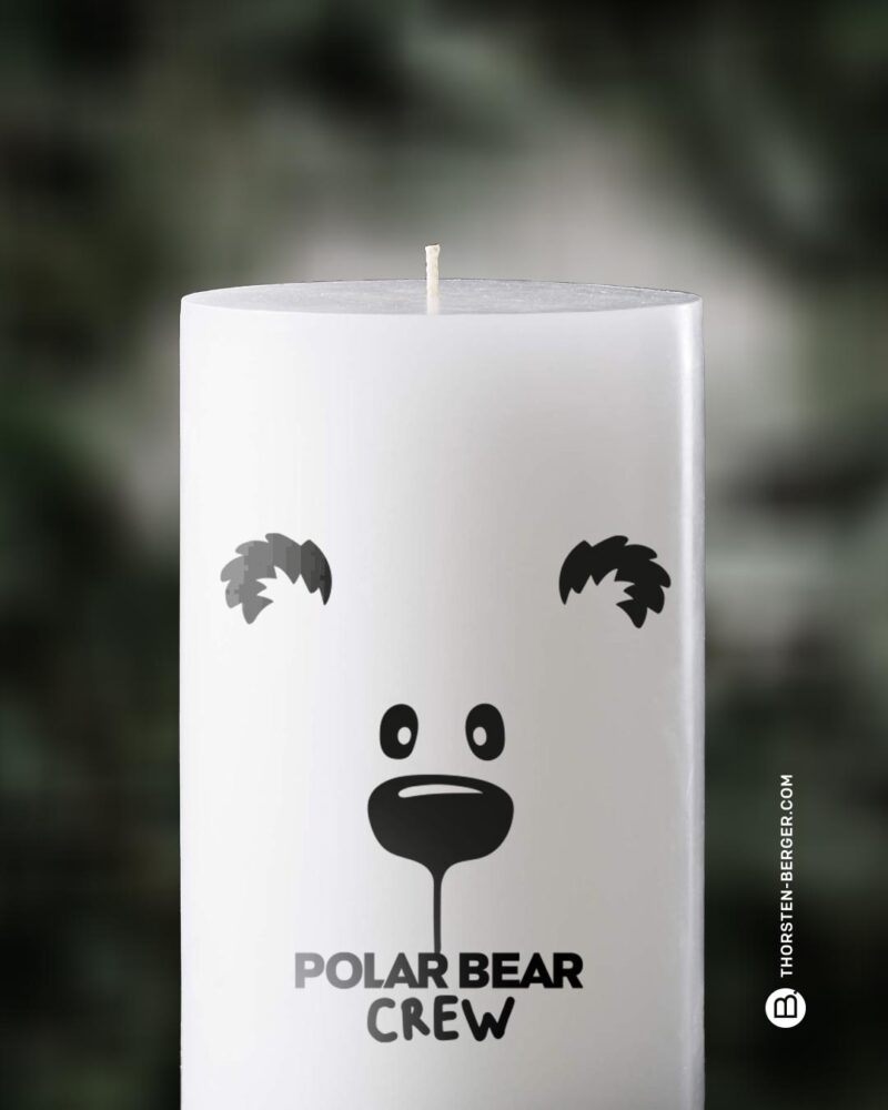 Plotterdatei "Polar Bear Bärtram" – Bild 2