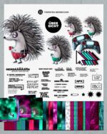 Digistamps + Digipaper "Igel Iggy" – Bild 2