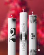 Plotterbundle "Kerzentattoos" | XMas-Kerzensticker zum Ausdrucken – Bild 3