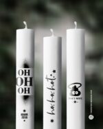 Plotterbundle "Kerzentattoos" | XMas-Kerzensticker zum Ausdrucken – Bild 5