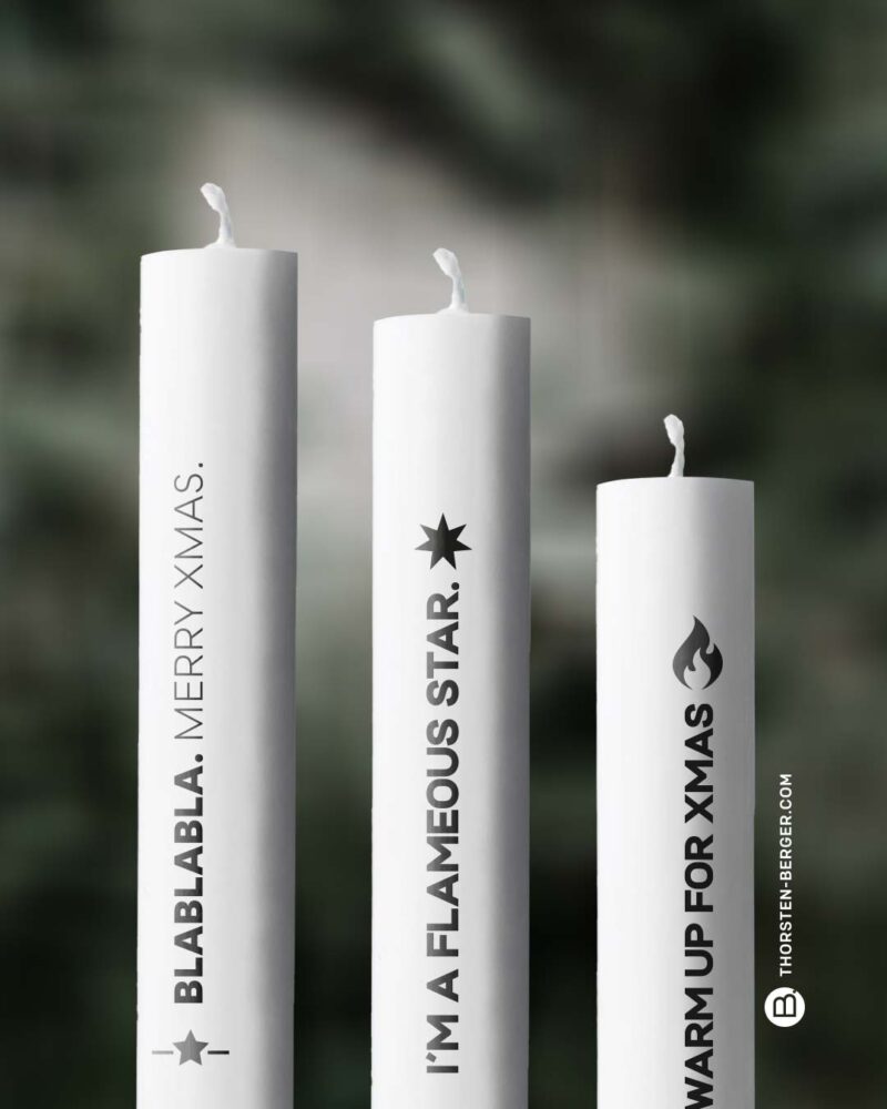 Plotterbundle "Kerzentattoos" | XMas-Kerzensticker zum Ausdrucken – Bild 7