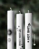 Plotterbundle "Kerzentattoos" | XMas-Kerzensticker zum Ausdrucken – Bild 4