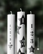 Plotterbundle "Kerzentattoos" | XMas-Kerzensticker zum Ausdrucken – Bild 2