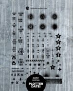 Plotterbundle "Kerzentattoos" | XMas-Kerzensticker zum Ausdrucken – Bild 8