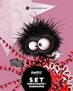 Digistamps + Digipaper "XMas Crash"