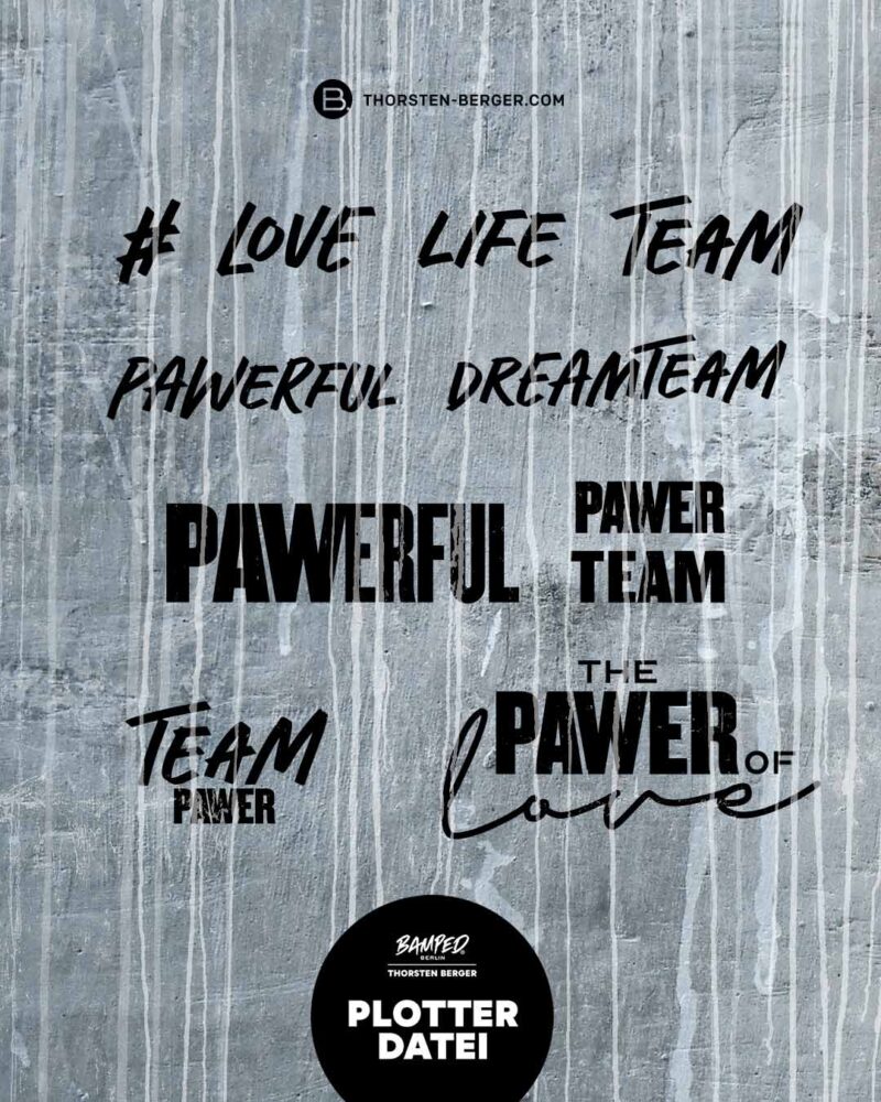 Plotterdatei "PAWerful Team" – Bild 5