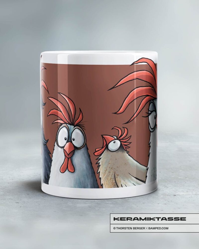 KERAMIKTASSE "CHICKERIA" / CHICKS – Bild 3