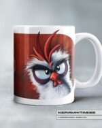 KERAMIKTASSE "CHICKERIA" / ISSO