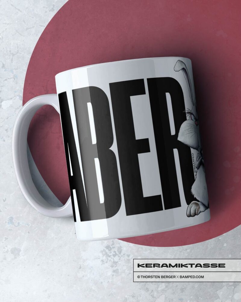 KERAMIKTASSE "ABER HOPP" – Bild 2