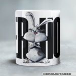 KERAMIKTASSE "ABER HOPP"