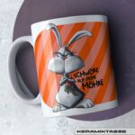 KERAMIKTASSE "SCHWÖRE AUF DEINE MÖHRE"