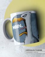 KERAMIKTASSE "MÖWE OLE" / MOIN GESABBEL – Bild 2