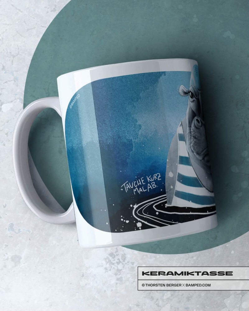 KERAMIKTASSE "HIPPO" – Bild 3