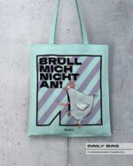 BAUMWOLLTASCHE "CHICKERIA" / BRÜLLHUHN