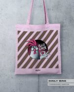 BAUMWOLLTASCHE "CHICKERIA" / ALLES CHICK – Bild 2