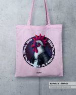 BAUMWOLLTASCHE "CHICKERIA PUNK" / COTTON PINK