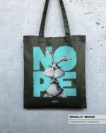 BAUMWOLLTASCHE "NOPE" – Bild 2