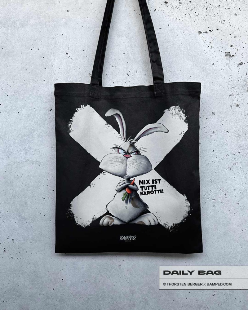 BAUMWOLLTASCHE "TUTTI KAROTTI" – Bild 1