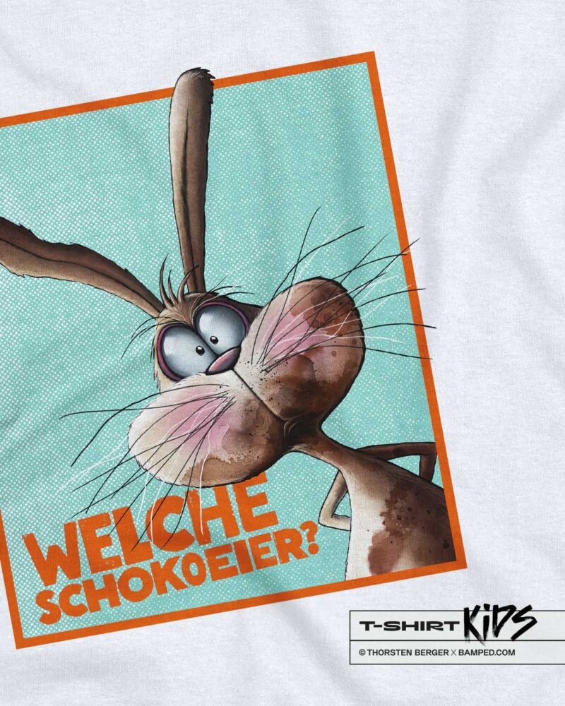 BAMPED_T-Shirt_Kids_Schokoeier_2 KIDS T-SHIRT "SCHOKOHASE" – Bild 2