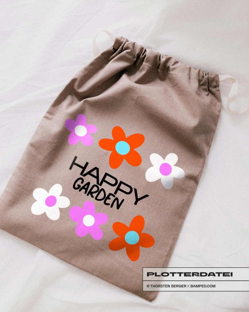 PLOTTERDATEI "Smiley Flowers" – Bild 4
