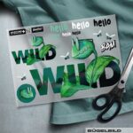 BÜGELBILD "WILD"